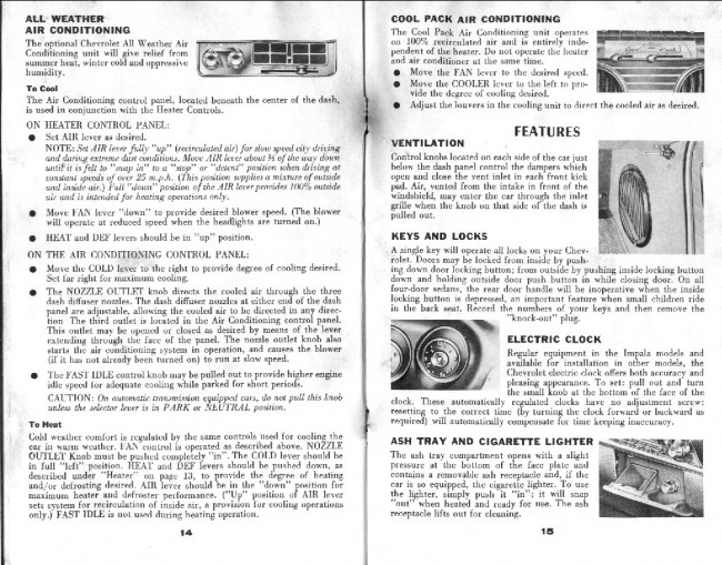 1959 Chevrolet Owners Manual 9 - xFrameChevy.com